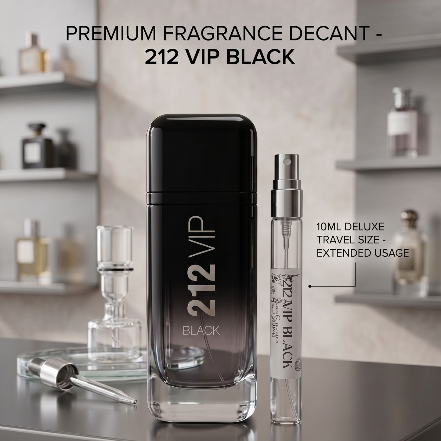 212 Vip Black Decant Premium