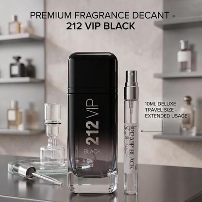 212 Vip Black Decant Premium